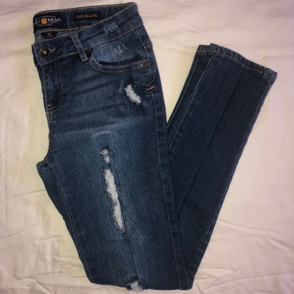 Hardly Worn Girls LUCKY BRAND Zoe Jeggings